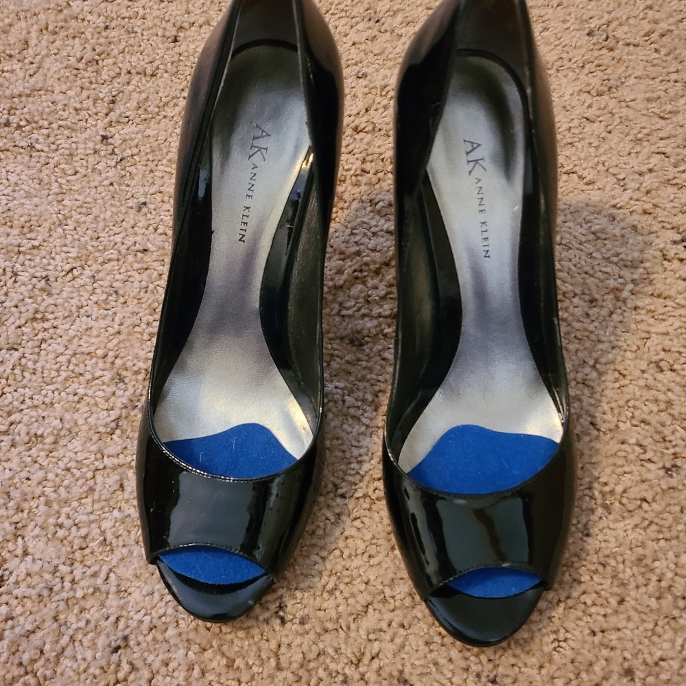 Anne Klein open toe heels